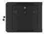Lanberg Armario Rack 19 Pulgadas 6U 600x450mm Negro para Montaje en Pared