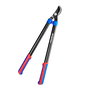 Workpro Tijeras de Poda Dos Manos Bypass, Reducción de Esfuerzo x3, Capacidad Máxima de Corte 44 mm (71 cm), Hojas de Acero Templado