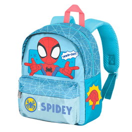 Marvel Spiderman Mochila Joy + Accesorio Thwip Azul