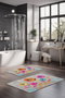 Mijölnir CT-5360 Juego de Alfombrillas de Baño de Poliéster 100%, Antideslizante, Antibacteriano, 2 Piezas (40x60cm, 60x100cm), Lavable a Máquina