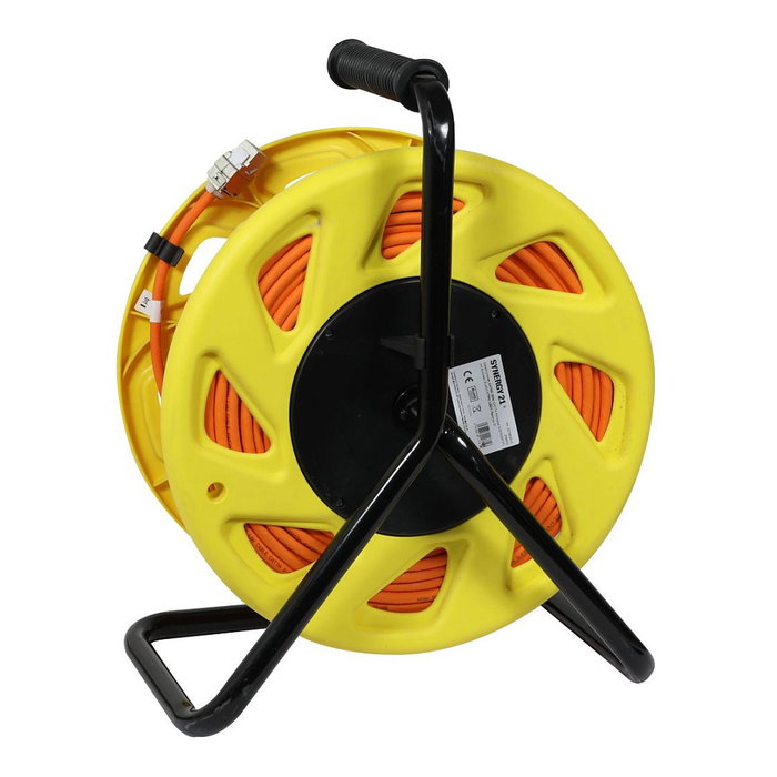 Synergy21 Kabeltrommel CAT7A S-STP(S/FTP) 90m con 2x RJ45 CAT6A LSZH Synergy21 Kabeltrommel CAT7A S-STP(S/FTP) 90m con 2x RJ45 CAT6A LSZH