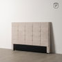 Cabecero Beige Tejido Dormitorio 160 X 8 X 100 cm