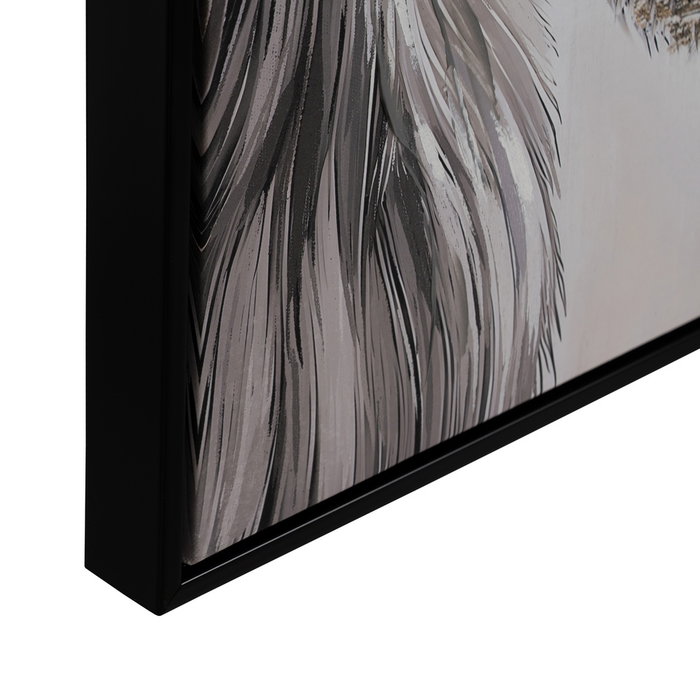 Cuadro Gorila Lienzo Decoración 80 X 80 cm Cuadro Gorila Lienzo Decoración 80 X 80 cm