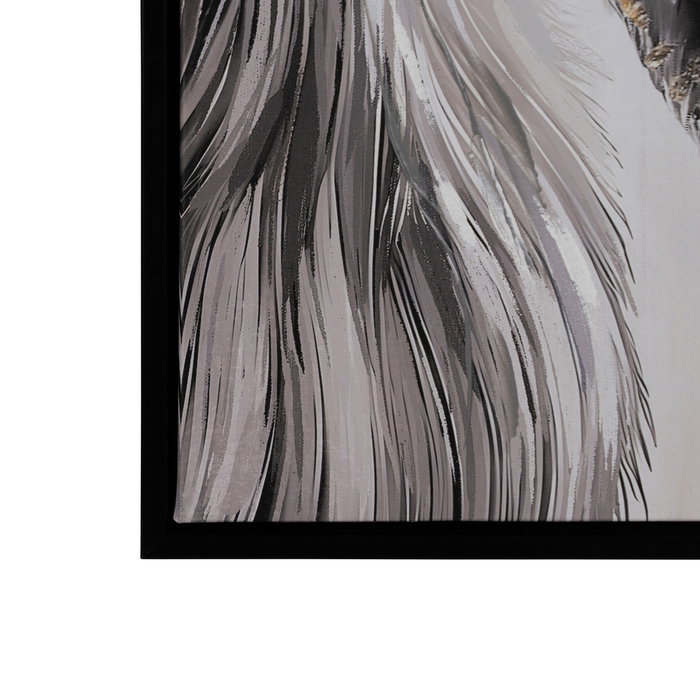 Cuadro Gorila Lienzo Decoración 80 X 80 cm Cuadro Gorila Lienzo Decoración 80 X 80 cm