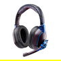 LEXIP - Auriculares Gaming Madara Headset Inalámbricos y Alámbricos Bluetooth 5.1 para PC, PS5, Xbox, Diadema Negro/Azul, Referencia TSXLXHS0003