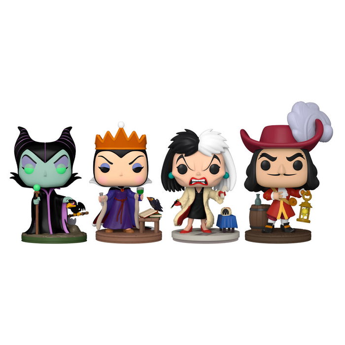 FUNKO Blíster 4 figuras POP Disney Villanas FUNKO Blíster 4 figuras POP Disney Villanas