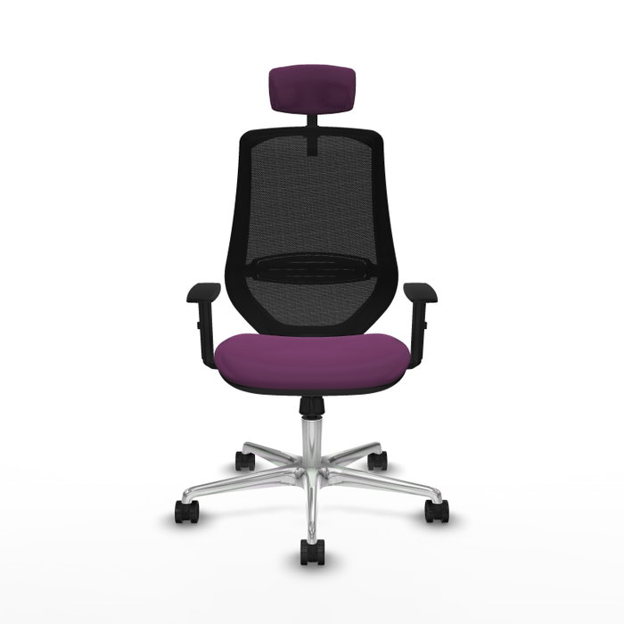 PIQUERAS Y CRESPO Silla de oficina Mardos con mecanismo Sincro, Morado y Negro PIQUERAS Y CRESPO Silla de oficina Mardos con mecanismo Sincro, Morado y Negro