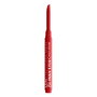 Nyx Professional Make Up Epic Inky Stix Delineador de Ojos Gel Crema de Punta Angulada, Resistente al Agua, Acabado Mate, Robotic Red, 1 u