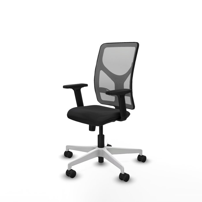 PIQUERAS Y CRESPO Silla de oficina Motilla con mecanismo Sincro, Negro y Gris PIQUERAS Y CRESPO Silla de oficina Motilla con mecanismo Sincro, Negro y Gris