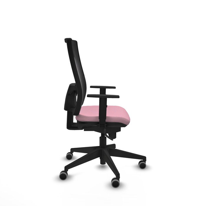 PIQUERAS Y CRESPO Silla de oficina Horna Rosa y Negro