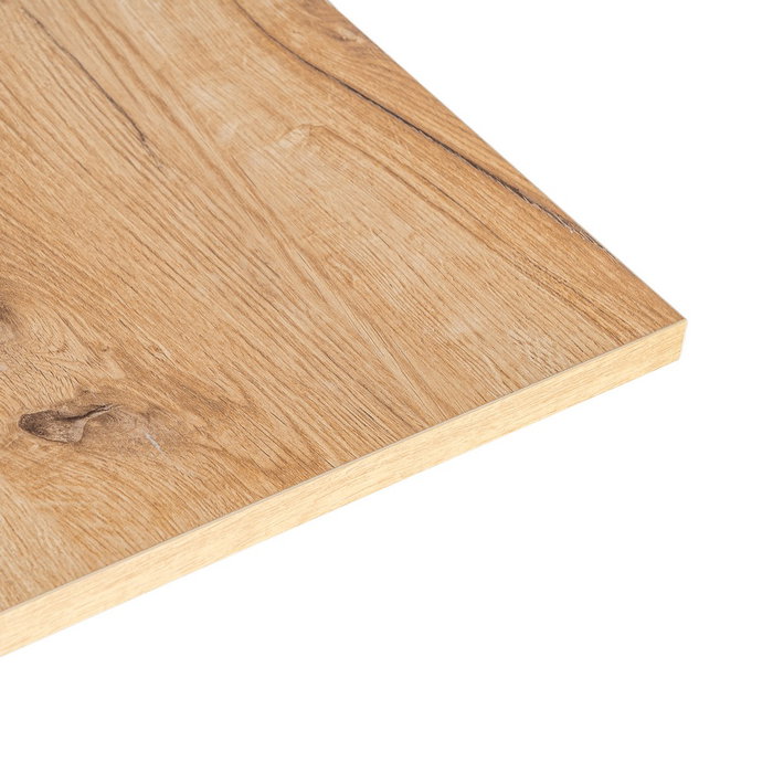 Mesa Plegable Plegable Negro-Natural 148 X 71 X 74 cm