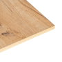 Mesa Plegable Plegable Negro-Natural 148 X 71 X 74 cm