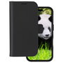 dbramante1928 Lynge MagSafe para Apple iPhone 16 Pro, Funda tipo Folio de Cuero, Negro