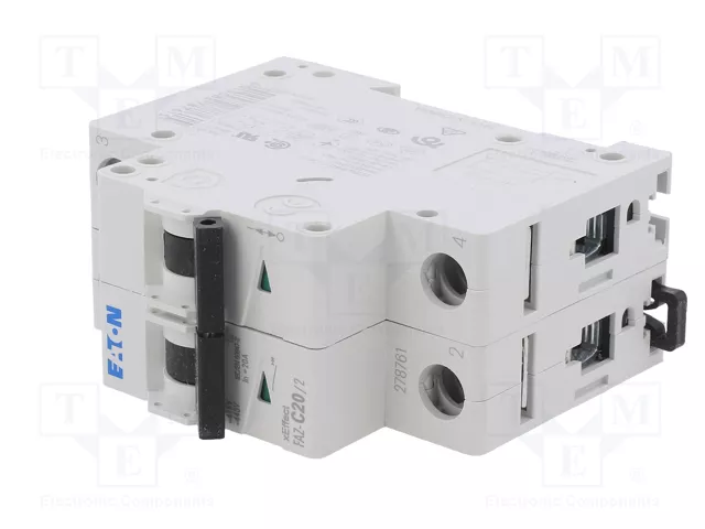EATON ELECTRIC FAZ-C20/2 Interruptor magnetotérmico 20A 2 polos