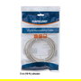 Intellinet Cable de Red Patch RJ45 U/UTP Cat6 1m Gris, Conector Macho con Hebelschutz, CCA 24 AWG