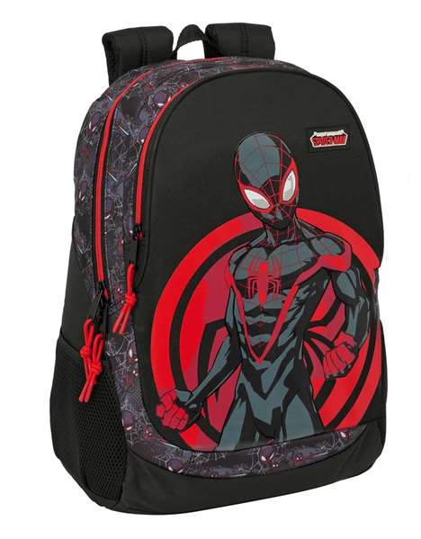 Safta Mochila Adapt.Carro Miles Morales 32x44x16cm Safta Mochila Adapt.Carro Miles Morales 32x44x16cm