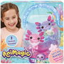 Goliath Animagic Pack doble de ajolote con Acuario de burbujas Rosa/Morado