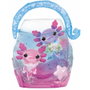 Goliath Animagic Pack doble de ajolote con Acuario de burbujas Rosa/Morado