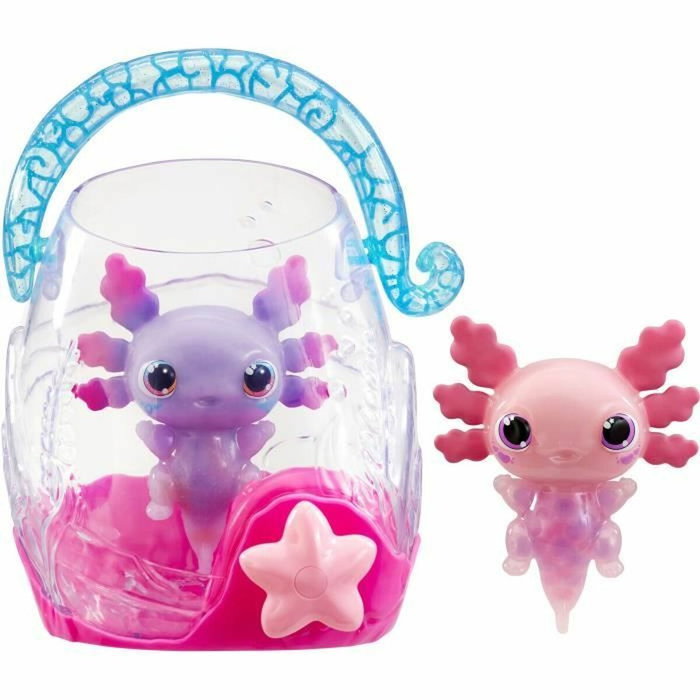 Goliath Animagic Pack doble de ajolote con Acuario de burbujas Rosa/Morado Goliath Animagic Pack doble de ajolote con Acuario de burbujas Rosa/Morado