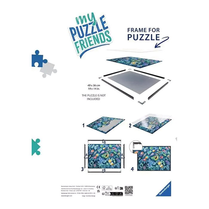 Ravensburger Marco para puzzles negro (1000 piezas) Ravensburger Marco para puzzles negro (1000 piezas)