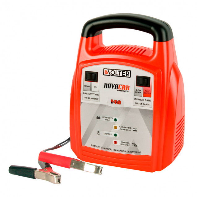 Baja Solter Cargador de Batería Novac 12V 150W 14A-16A Baja Solter Cargador de Batería Novac 12V 150W 14A-16A