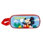 Disney Mickey Mouse Estuche Portatodo Escolar 3D Doble Compartimento Adventure Multicolor