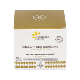 FLEURANCE NATURE Crema Antiarrugas Regenerante con Jalea Real Bio 50ml