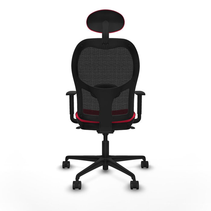 PIQUERAS Y CRESPO Silla de oficina Jorquera Roja con mecanismo Sincro PIQUERAS Y CRESPO Silla de oficina Jorquera Roja con mecanismo Sincro