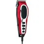 Wahl Close Cut Pro Rojo con 6 peines guía