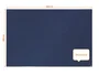Nobo Tablero de anuncios Impression Pro Fieltro azul 1800x1200 mm