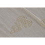DKD Home Decor Set de 3 Toallas Boracay 100x180 cm Dorado, Verde, Beige y Coral