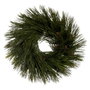 Ixia Corona de PVC Decorativa Verde 27 x 27 cm