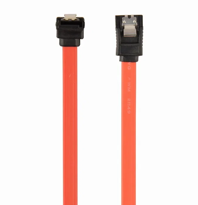 Gembird CC-SATAM-DATA90 Cable SATA III 0,5 m Negro, Rojo Gembird CC-SATAM-DATA90 Cable SATA III 0,5 m Negro, Rojo