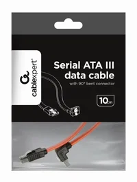 Gembird CC-SATAM-DATA90 Cable SATA III 0,5 m Negro, Rojo