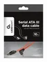 Gembird CC-SATAM-DATA90 Cable SATA III 0,5 m Negro, Rojo