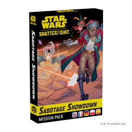 Atomic Mass Games Star Wars: Shatterpoint - Sabotage Showdown Mission Pack Expansión Juego de Mesa Miniaturas SWP45 - Español