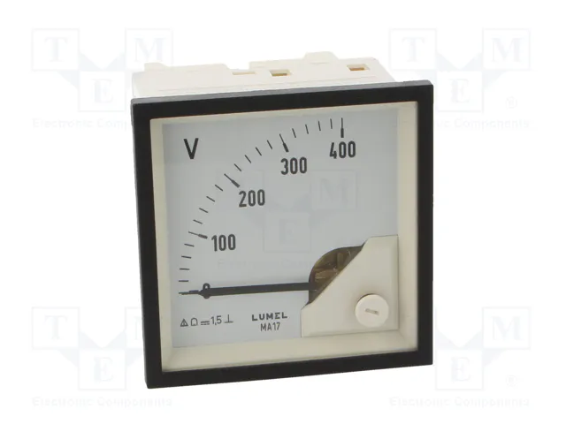 LUMEL Voltímetro Analógico para Panel MA17N 0÷400VDC