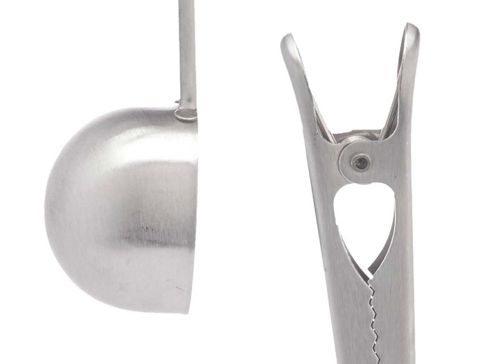 Kinvara Pinza de acero para cazo, Metal