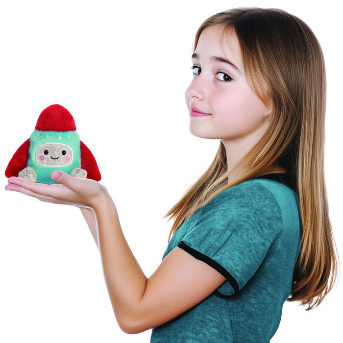 AURORA Palm Pals Peluche Cohete Espacial Juguete de Peluche 13 cm AURORA Palm Pals Peluche Cohete Espacial Juguete de Peluche 13 cm