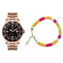 Ice Reloj 020909 Rosa con Esfera Negra