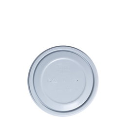 AMC Politray Tapa Doble Cierre Hermética, Policarbonato, 13 cm, Color Gris (Set de 80)