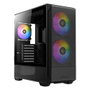 Antec NX416L Caja Gaming Midi Tower Negro con Vidrio Templado y RGB