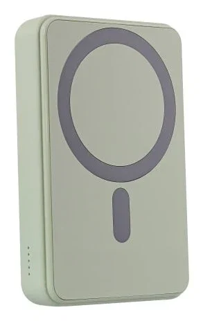 T'nB Batería Externa PBUMAG10GR 10000 mAh Cargador Inalámbrico MagSafe Green Power Delivery 20W, USB-C