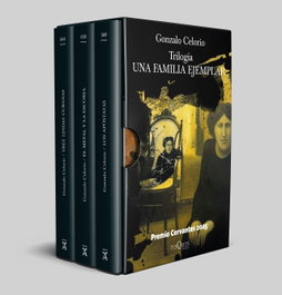 TUSQUETS, Estuche Una familia ejemplar (Premio Cervantes 2025), Gonzalo Celorio - TUSQUETS