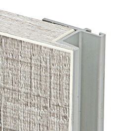 Herrajes Alk Perfil Tirador Aluminio Calas 30B Efecto Inox 2,60 Metros Set 6 Unidades