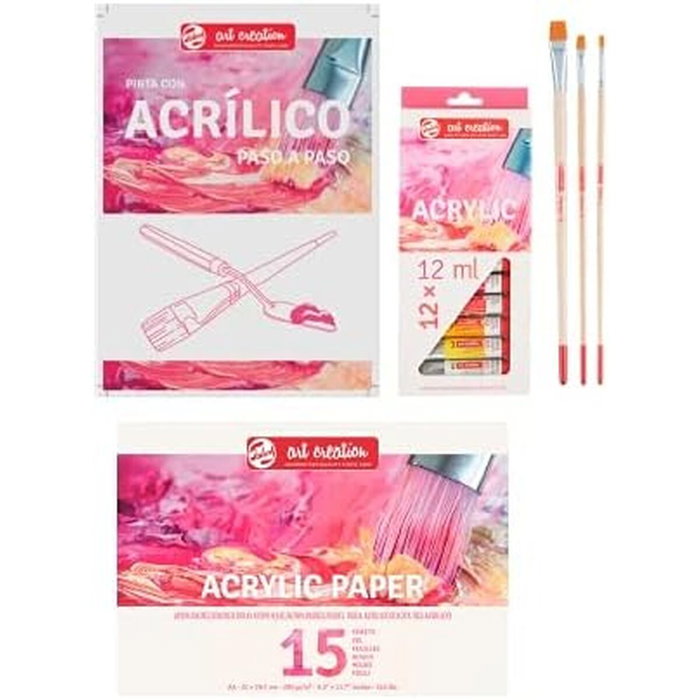 Talens Art Creation Set Acrílico 12 Tubos x 12ml Colores Surtidos Talens Art Creation Set Acrílico 12 Tubos x 12ml Colores Surtidos