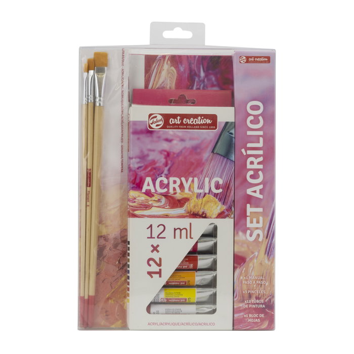 Talens Art Creation Set Acrílico 12 Tubos x 12ml Colores Surtidos Talens Art Creation Set Acrílico 12 Tubos x 12ml Colores Surtidos