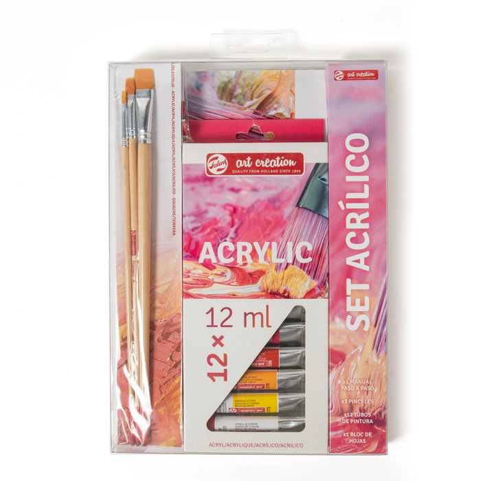 Talens Art Creation Set Acrílico 12 Tubos x 12ml Colores Surtidos Talens Art Creation Set Acrílico 12 Tubos x 12ml Colores Surtidos