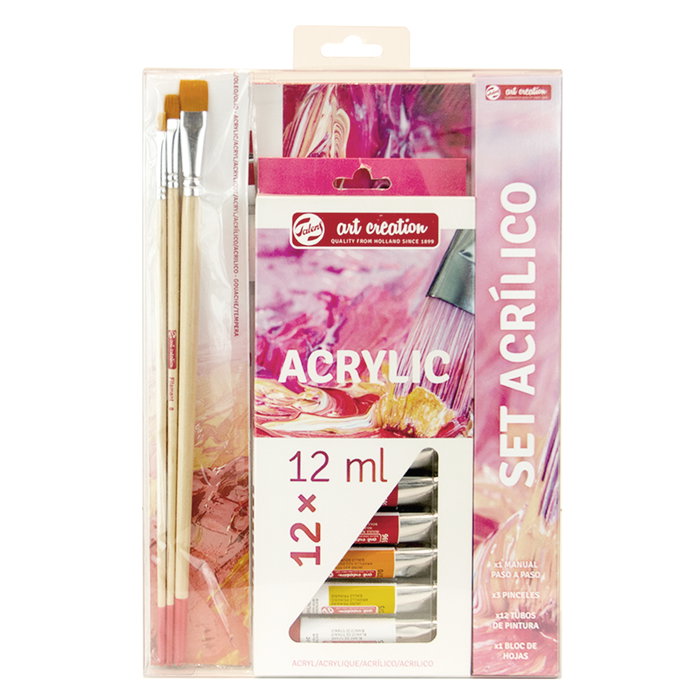 Talens Art Creation Set Acrílico 12 Tubos x 12ml Colores Surtidos Talens Art Creation Set Acrílico 12 Tubos x 12ml Colores Surtidos