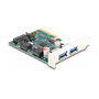 DeLOCK Tarjeta PCIe x4 a 2 USB 3.2 Gen 2 Externos Tipo-A 10 Gbps, Factor de Forma Low Profile, Incluye Puerto SATA Interno, Chip ASM3142